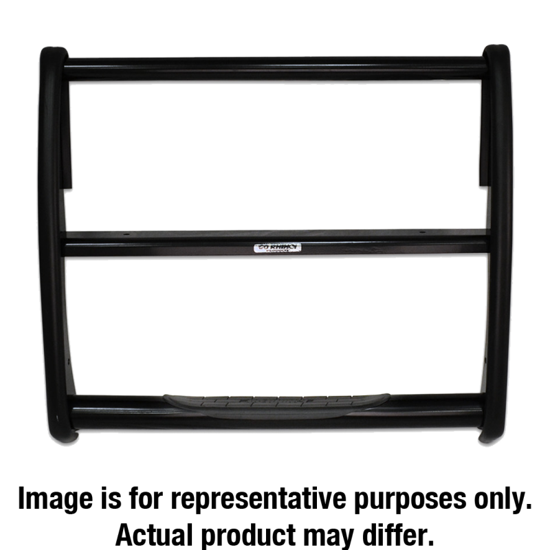 Ford F-150 Grille Guard - Front - Go Rhino - 3000 Series StepGuard - Black - `09-`14